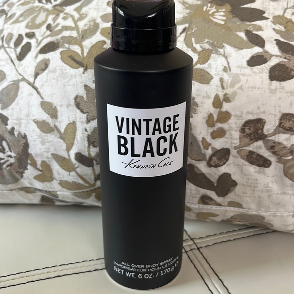 Men’s Kenneth Cole Vintage Black Body Spray